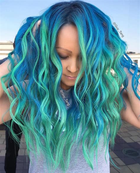 Get Ready to Shine with These Magical Hair Dye Mermaid Techniques